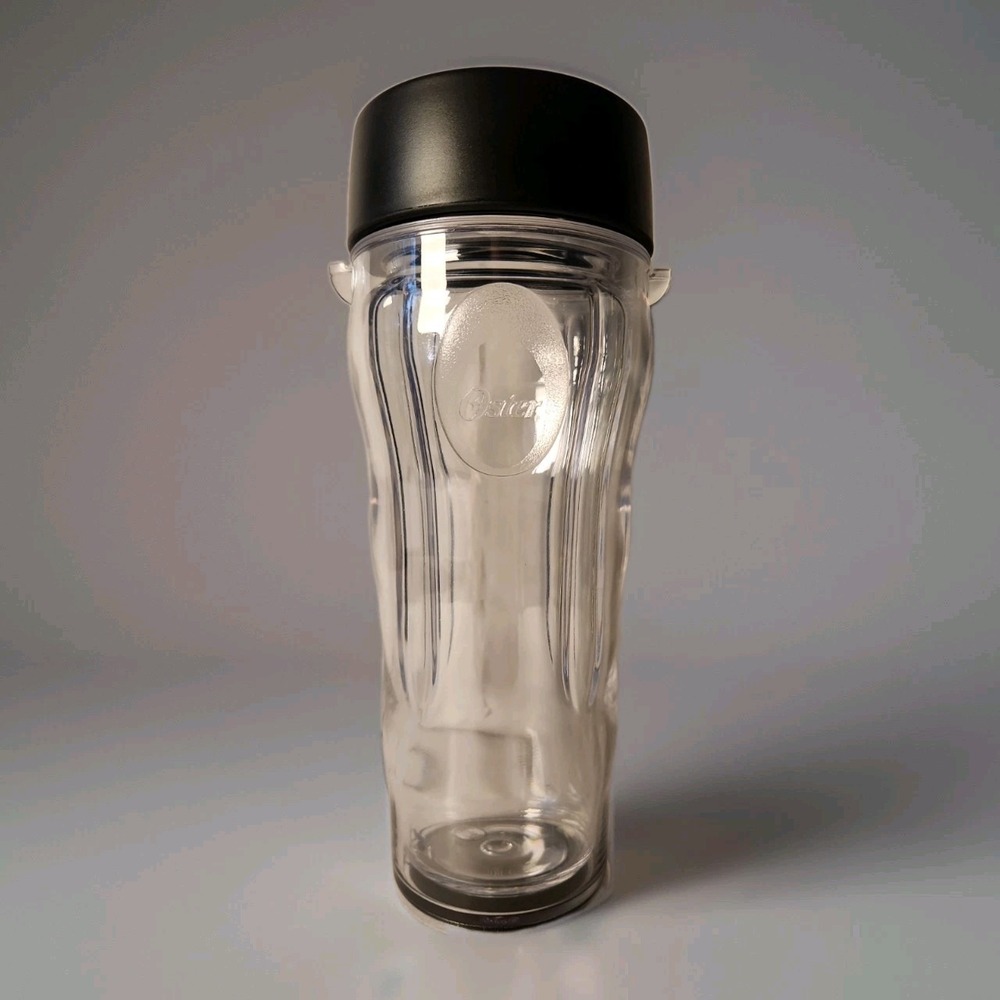 Oster 16oz Travel Mug! Perfect For Smoothies On The‎ Go! Dishwasher Safe EUC